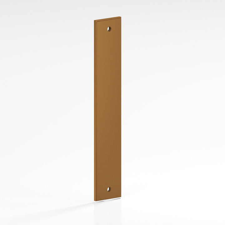 Colonial Bronze 9944 Rectangular stepped Backplate for use with 1/4-20 screws in Matte Light Statuary Bronze