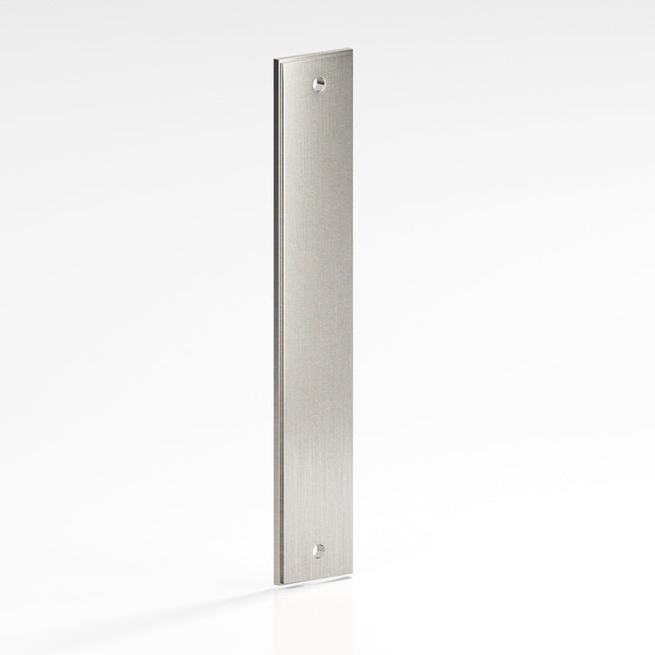 Colonial Bronze 9845 Rectangular stepped Backplate for use with 1/4-20 screws in Satin Nickel