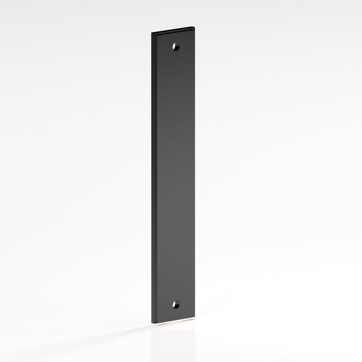 Colonial Bronze 9944 Rectangular stepped Backplate for use with 1/4-20 screws in Matte Graphite