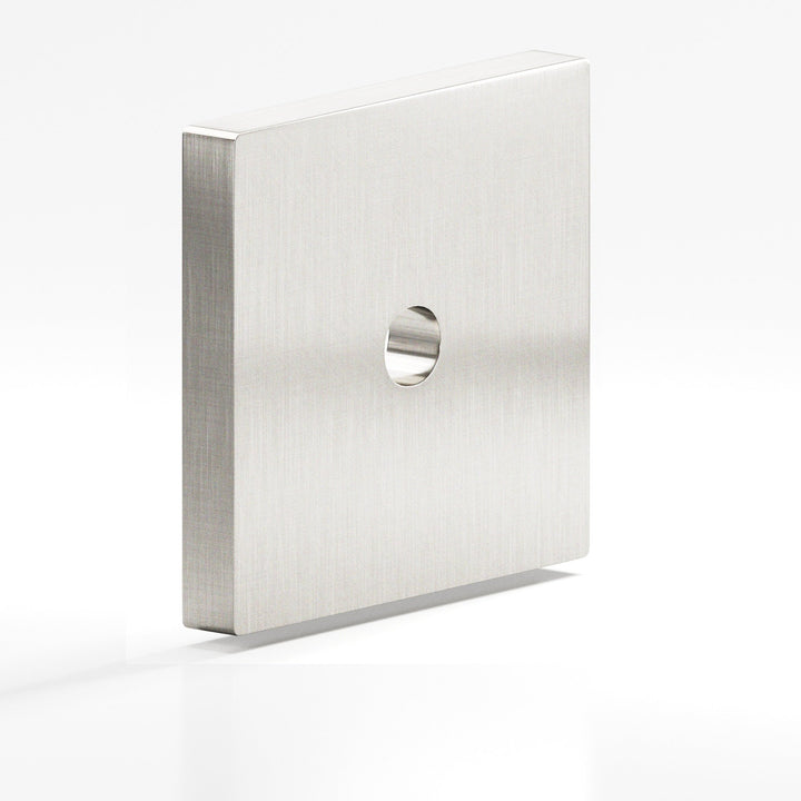 Colonial Bronze 9953 Square Backplate for use with 8-32 screw in Satin Nickel