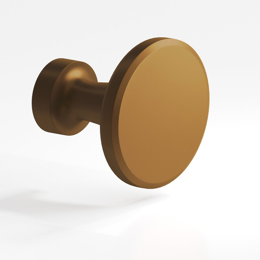 Colonial Bronze 153 Round Cabinet Knob in Matte Light Statuary Bronze