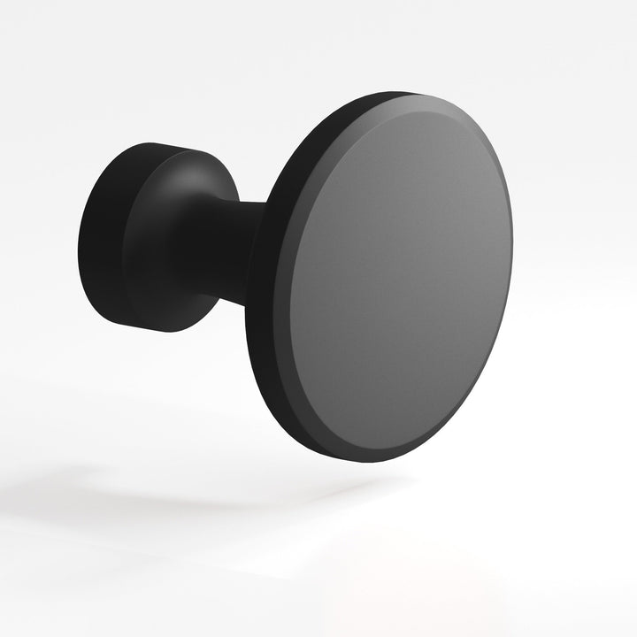 Colonial Bronze 153 Round Cabinet Knob in Matte Graphite