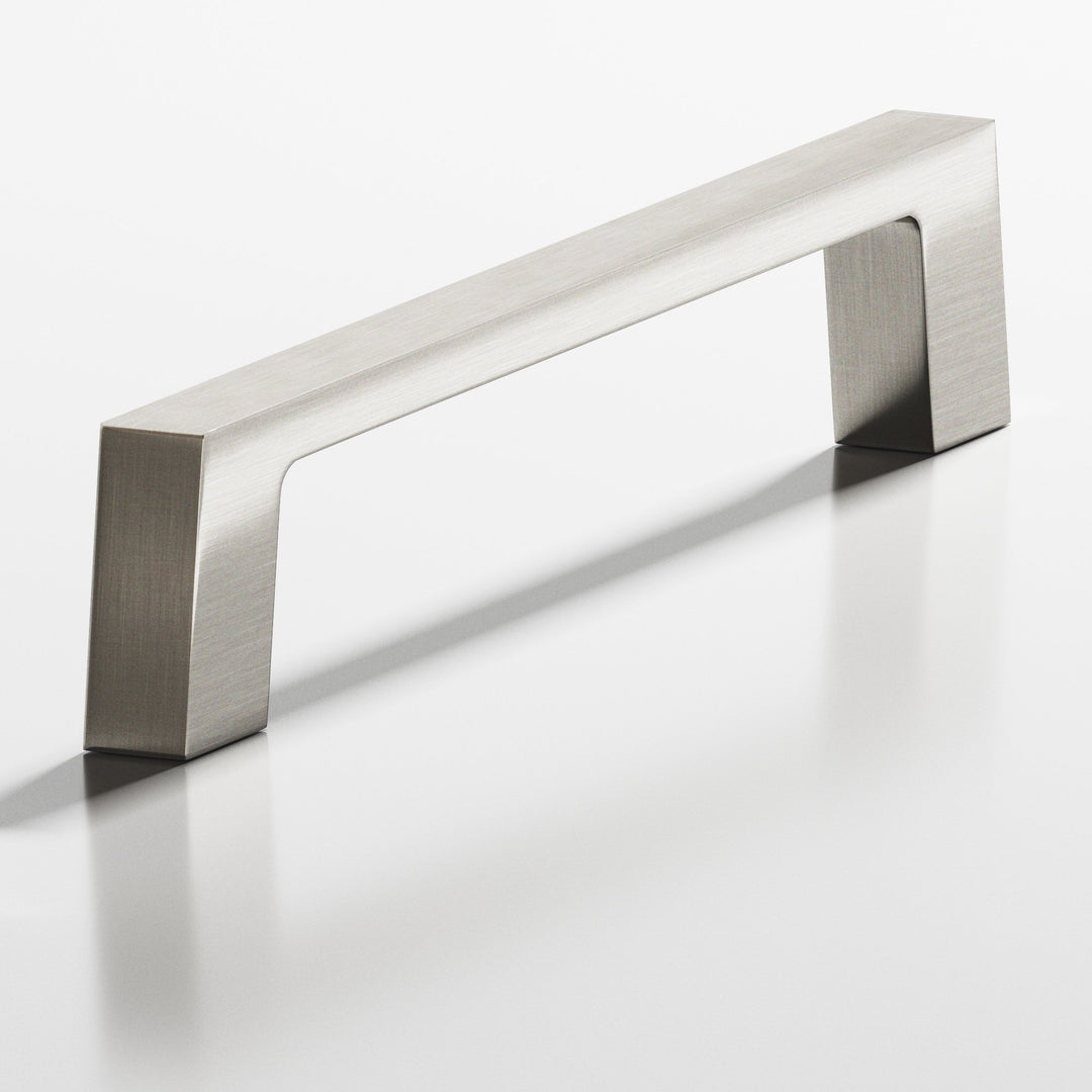 Colonial Bronze 661 Rectangular Cabinet Pull with tapered square legs in Satin Nickel
