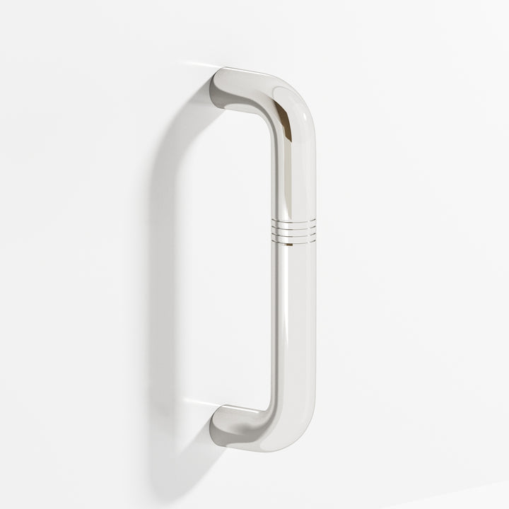 Colonial Bronze 858 Grooved wire Cabinet Pull in Polished Nickel
