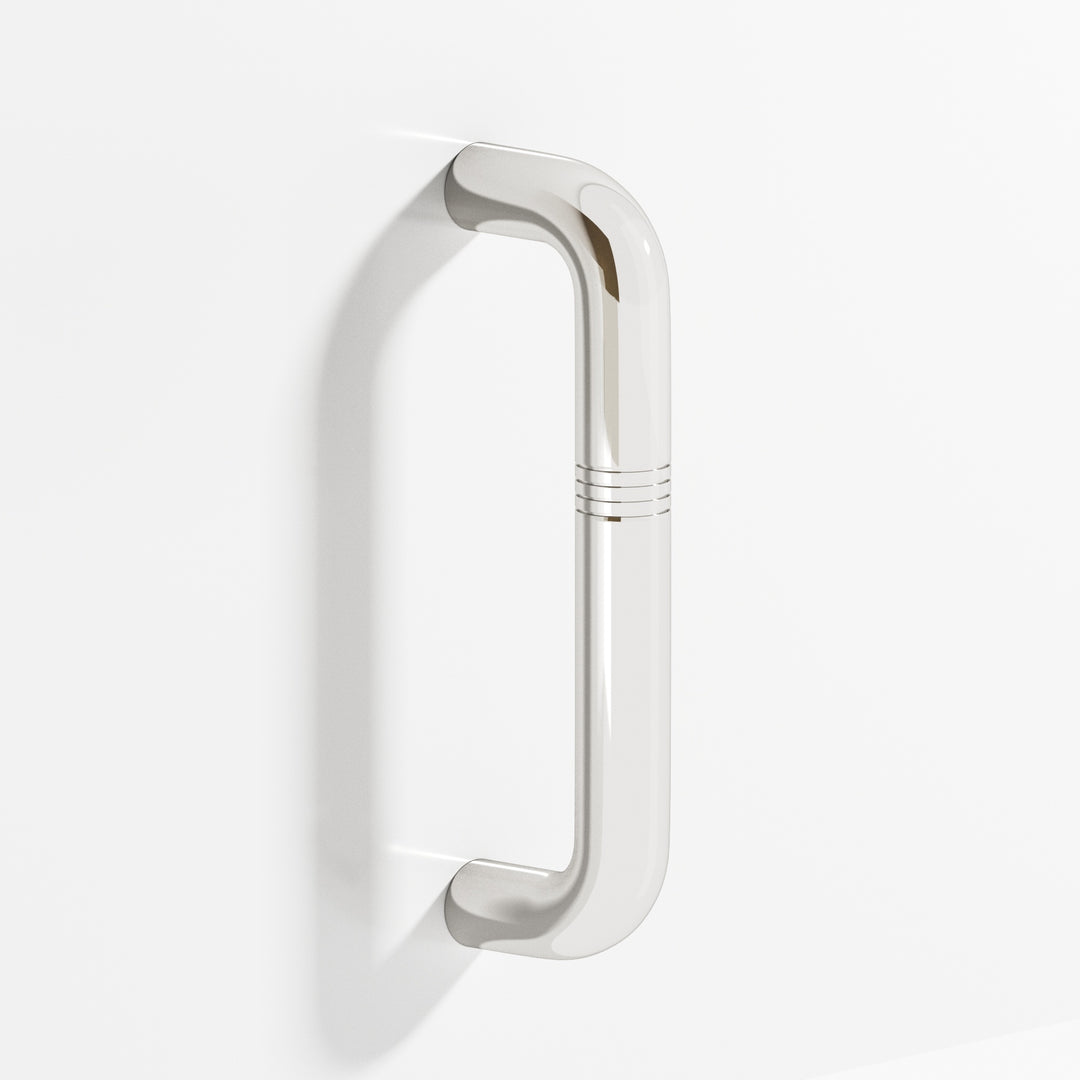 Colonial Bronze 860 Grooved wire Cabinet Pull in Polished Nickel