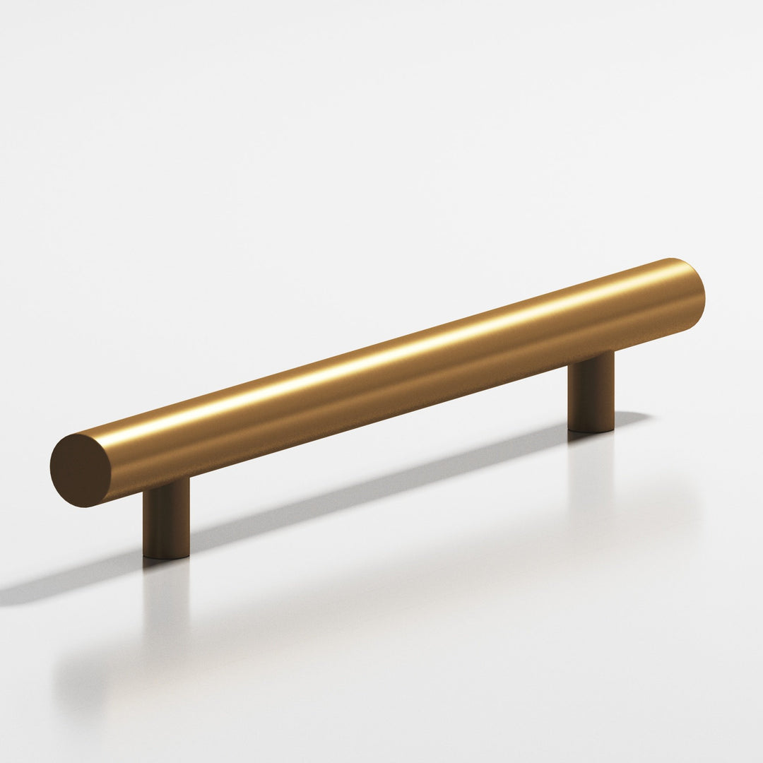 Colonial Bronze 246 Round Cabinet Pull with straight posts in Matte Light Statuary Bronze