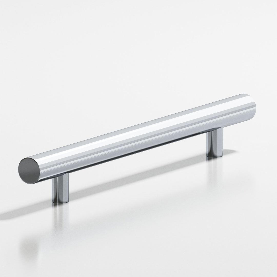 Colonial Bronze 246 Round Cabinet Pull with straight posts in Polished Chrome