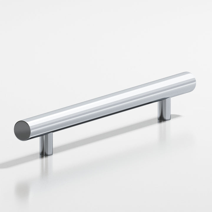 Colonial Bronze 246 Round Cabinet Pull with straight posts in Polished Chrome