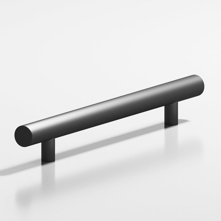 Colonial Bronze 246 Round Cabinet Pull with straight posts in Matte Graphite
