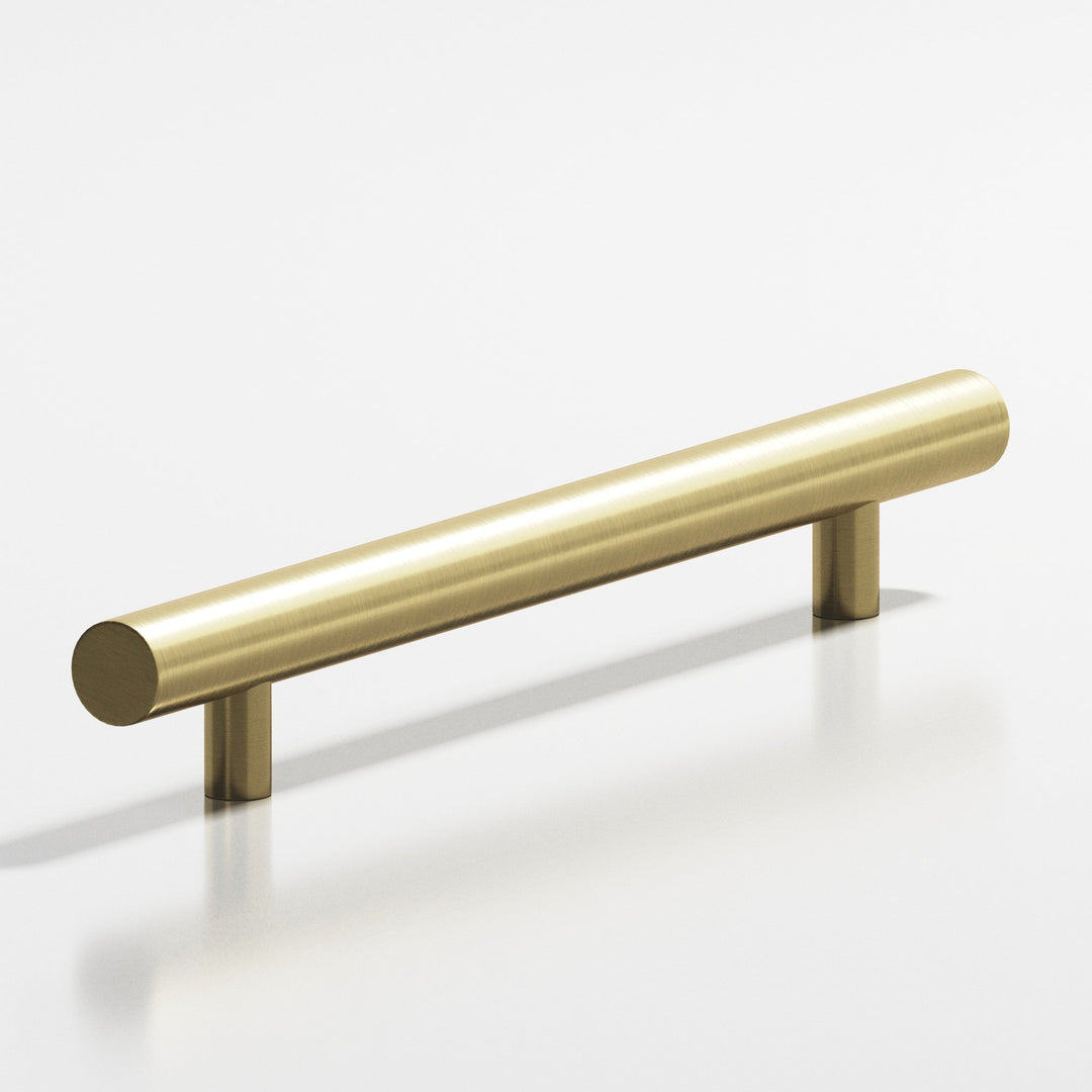 Colonial Bronze 243 Round Appliance Pull with straight posts in Antique Brass