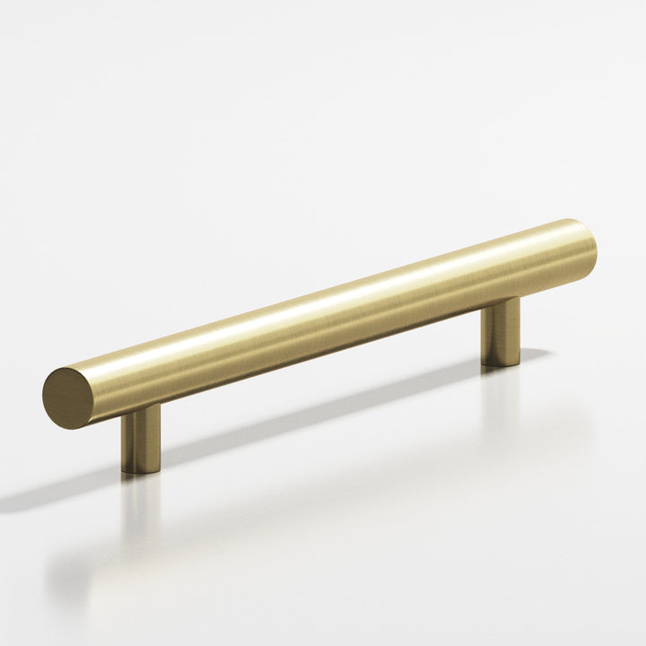 Colonial Bronze 243 Round Appliance Pull with straight posts in Antique Brass
