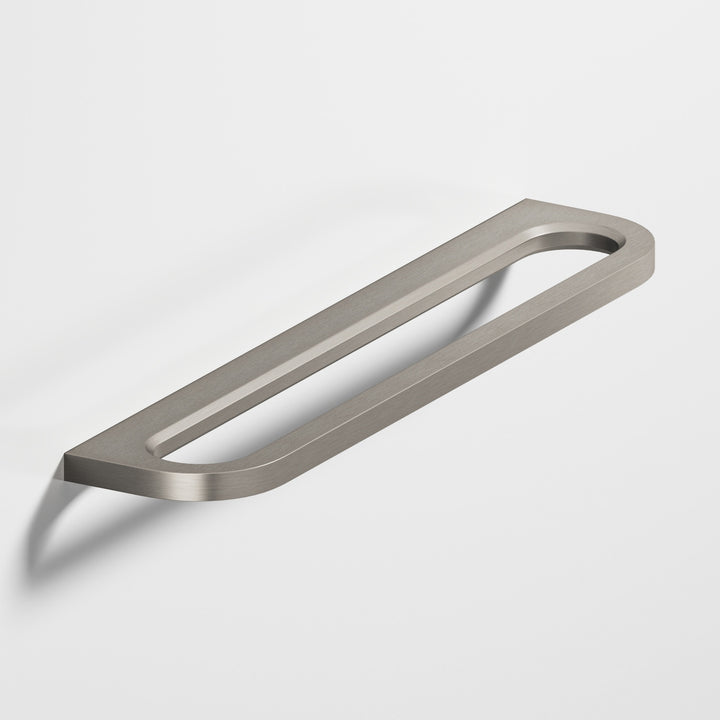 Colonial Bronze 882 Rounded front racetrack Appliance Pull in Matte Pewter