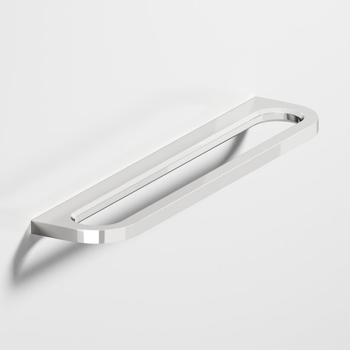 Colonial Bronze 880 Rounded front racetrack Cabinet Pull in Polished Nickel