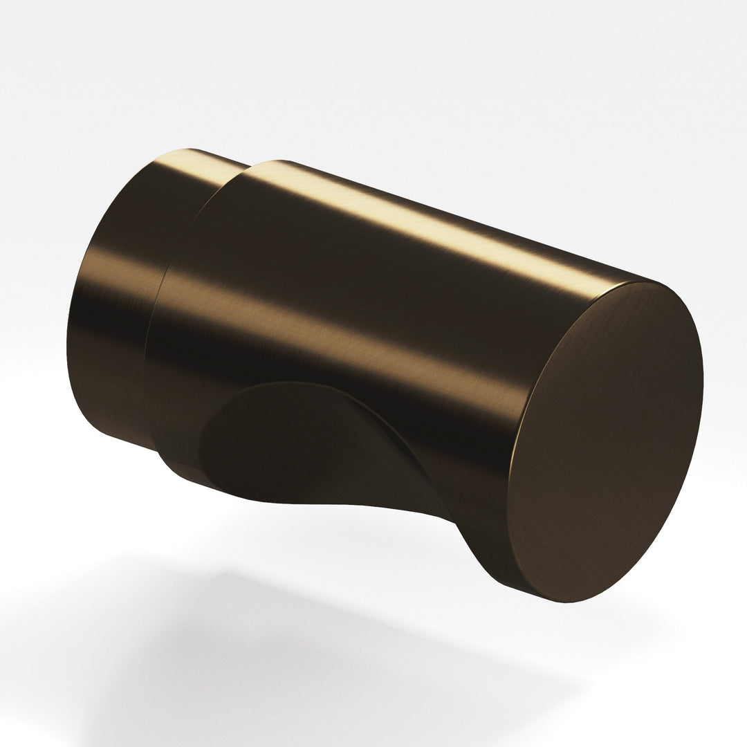Colonial Bronze 146BB Round Back-to-Back Shower Door Knob Kit in Oil Rubbed Bronze