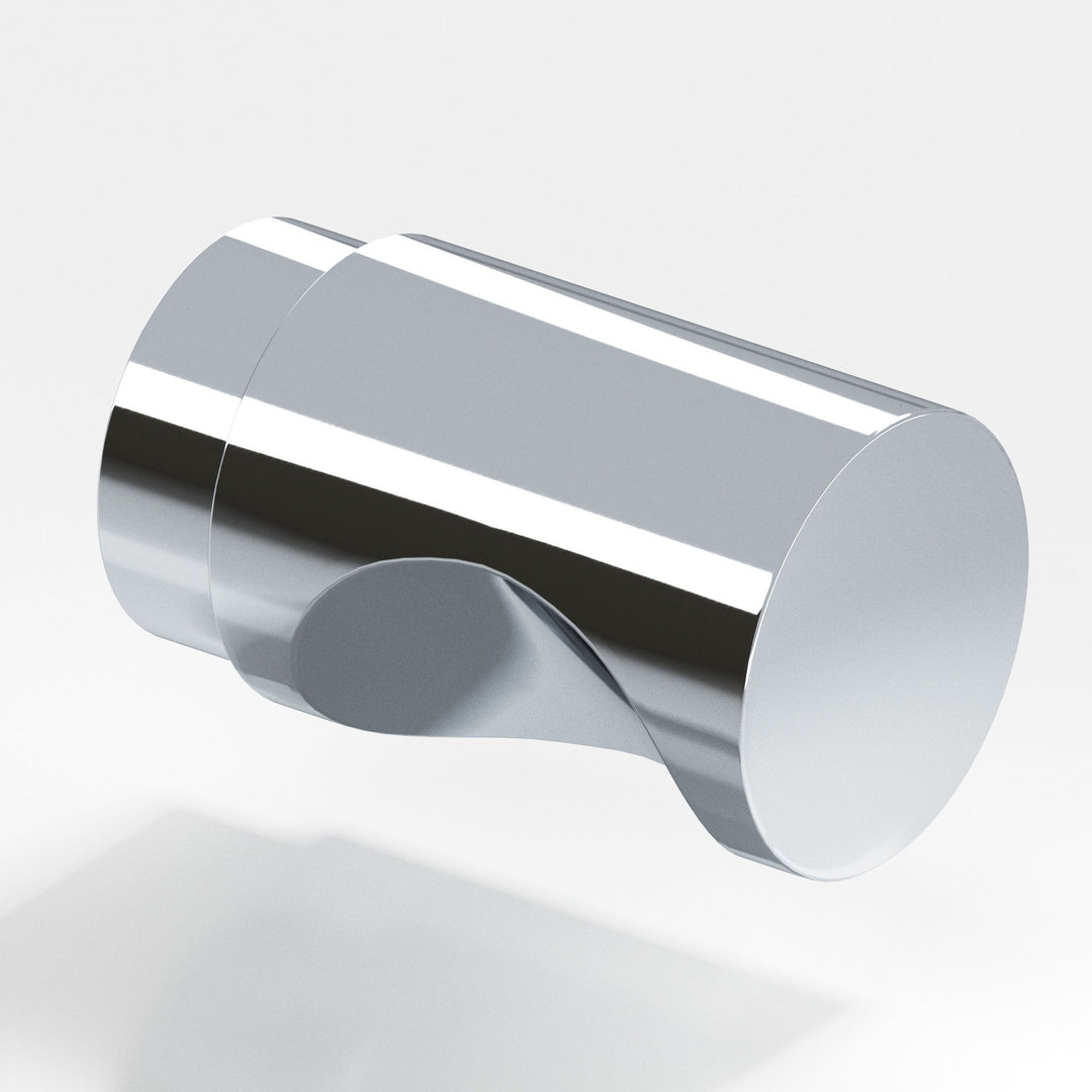 Colonial Bronze 146 Round Cabinet Knob in Polished Chrome