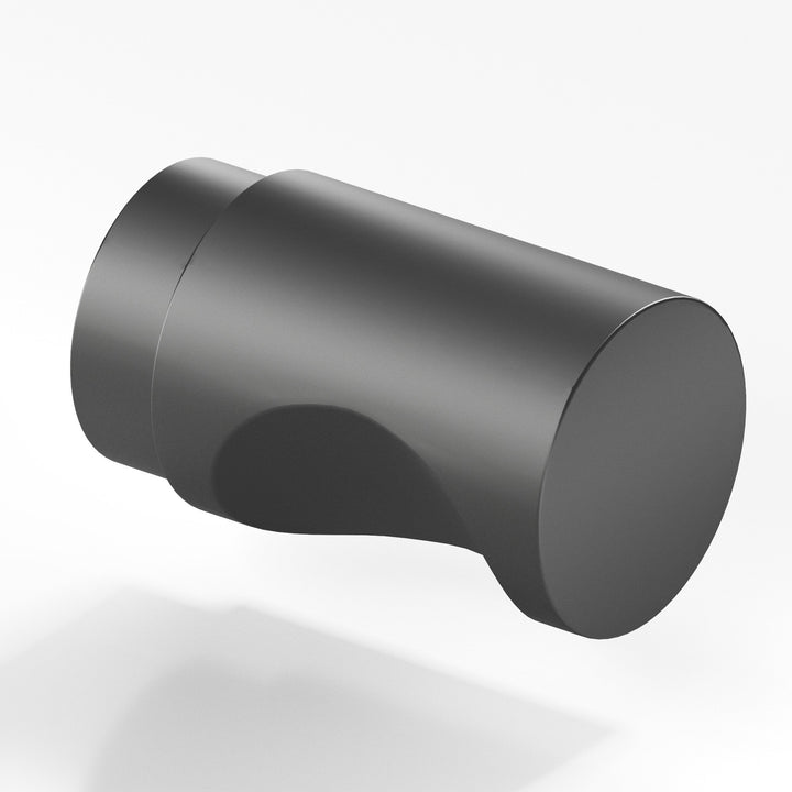Colonial Bronze 145 Round Cabinet Knob in Matte Graphite