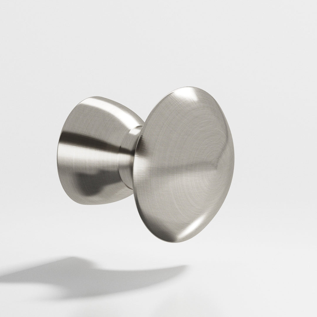 Colonial Bronze 117 Round Cabinet Knob in Satin Nickel