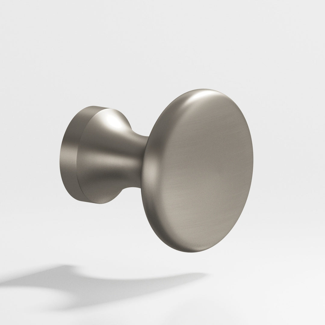 Colonial Bronze 116 Round Cabinet Knob in Matte Pewter