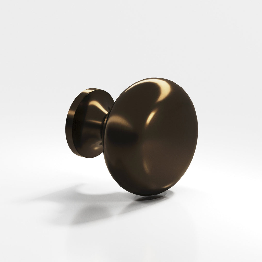 Colonial Bronze 124BB Round Back-to-Back Shower Door Knob Kit in Oil Rubbed Bronze