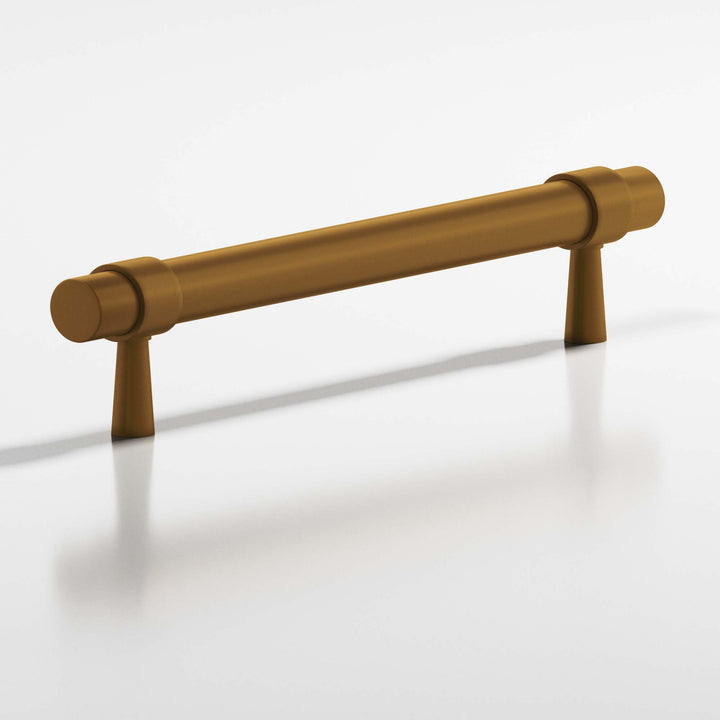 Colonial Bronze 1302 Round collared Cabinet Pull with tapered posts in Matte Light Statuary Bronze