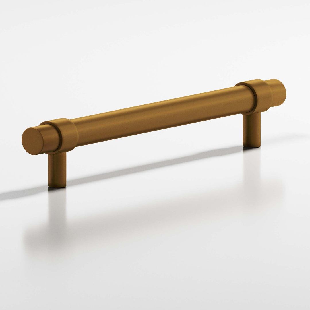 Colonial Bronze 1310 Round collared Appliance Pull with straight posts in Matte Light Statuary Bronze