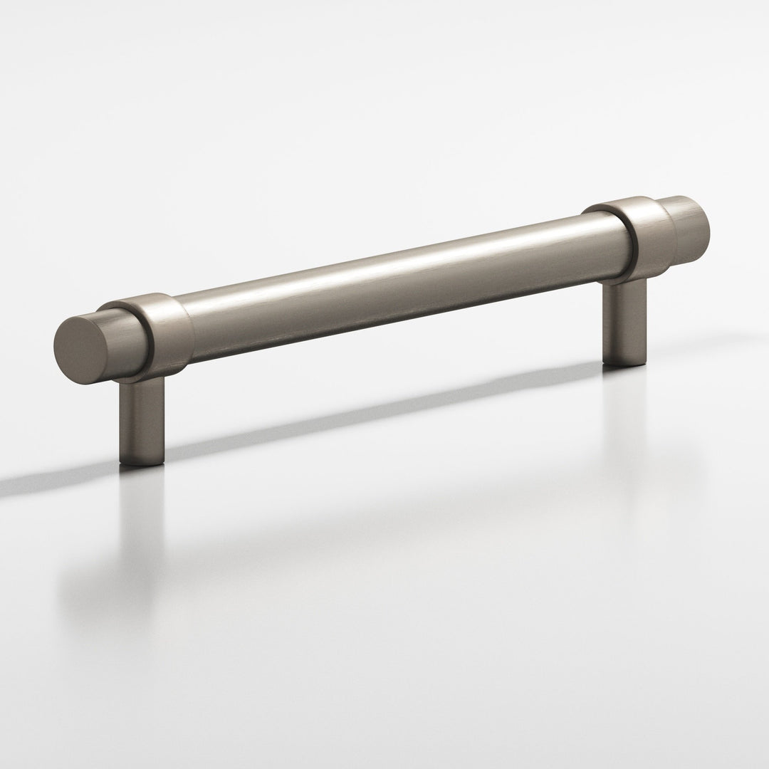 Colonial Bronze 1310 Round collared Appliance Pull with straight posts in Matte Pewter