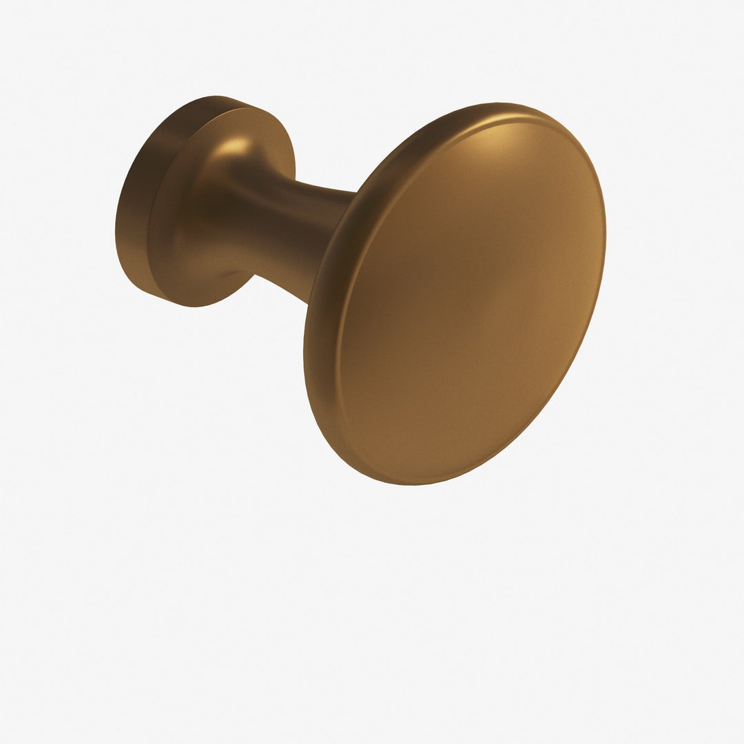 Colonial Bronze 137 Round Cabinet Knob in Matte Light Statuary Bronze