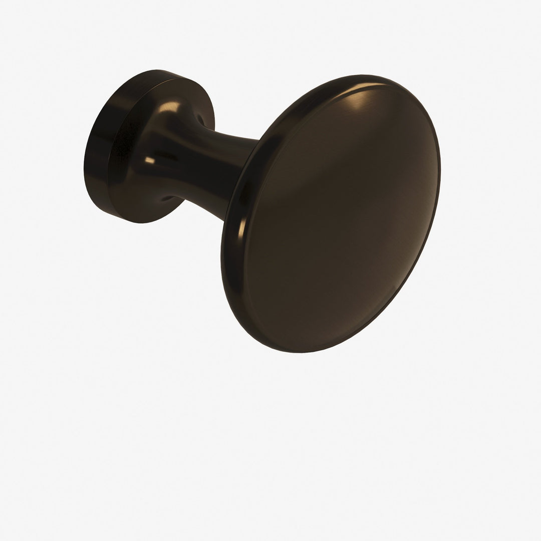 Colonial Bronze 140BB Round Back-to-Back Shower Door Knob Kit in Oil Rubbed Bronze