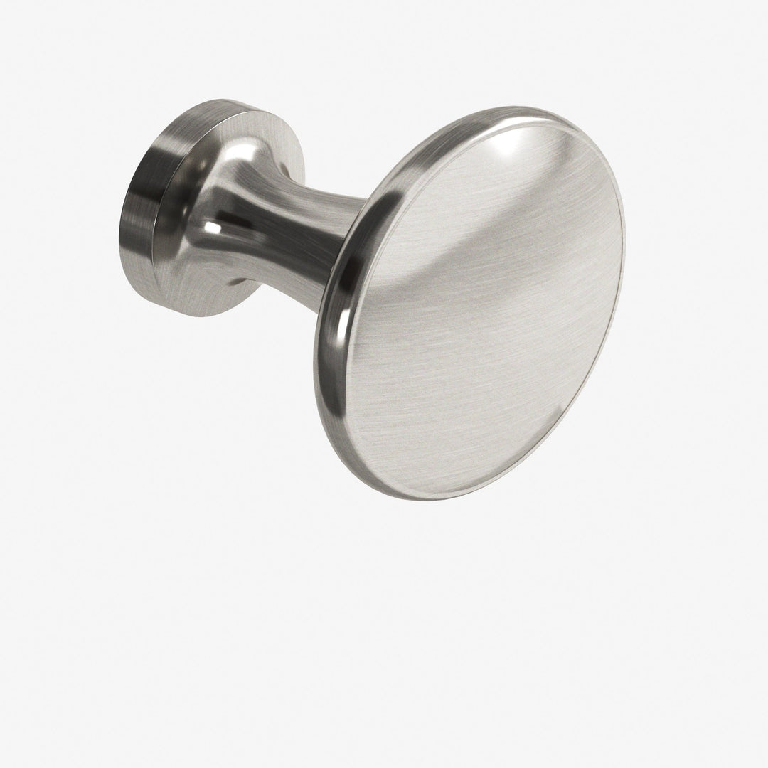 Colonial Bronze 137 Round Cabinet Knob in Satin Nickel