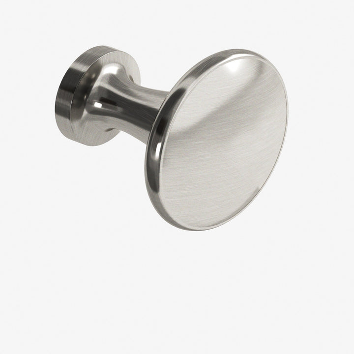 Colonial Bronze 137 Round Cabinet Knob in Satin Nickel