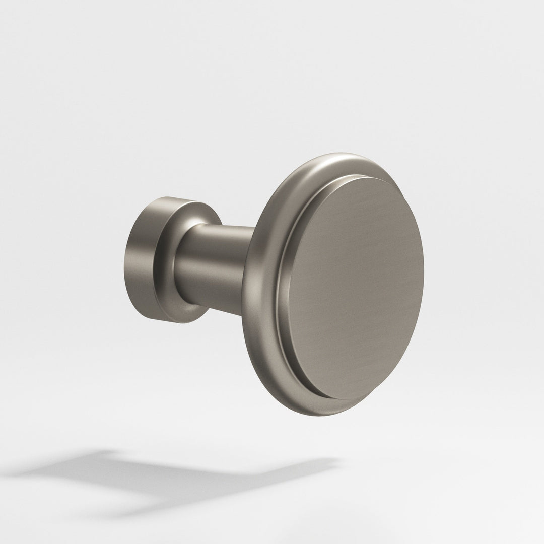 Colonial Bronze 138 Round Cabinet Knob in Matte Pewter