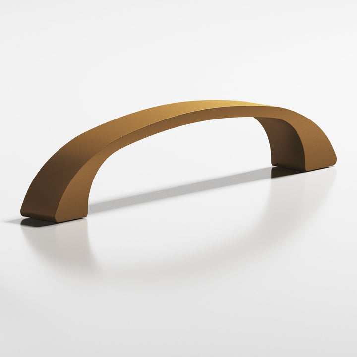 Colonial Bronze 165 Bow Cabinet Pull in Matte Light Statuary Bronze
