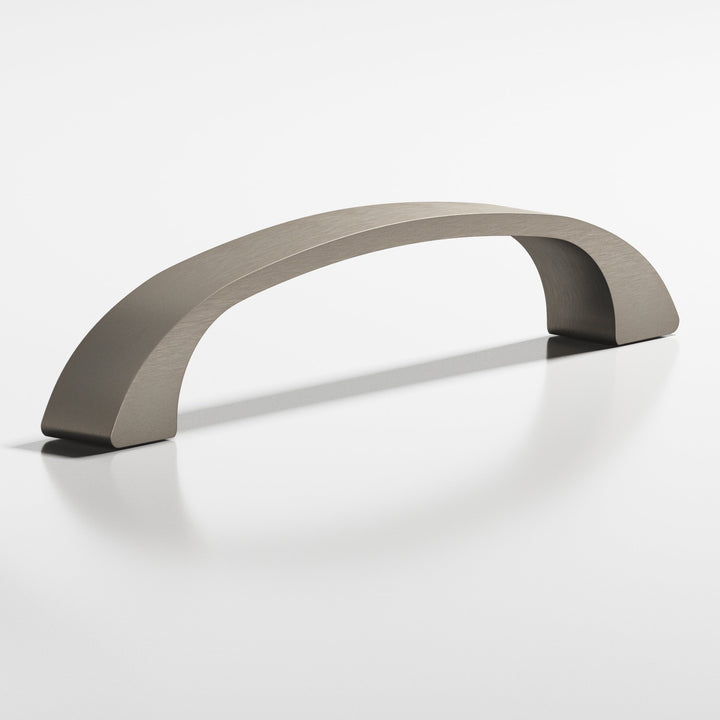 Colonial Bronze 165 Bow Cabinet Pull in Matte Pewter
