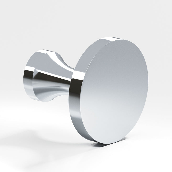 Colonial Bronze 170 Round Cabinet Knob in Polished Chrome