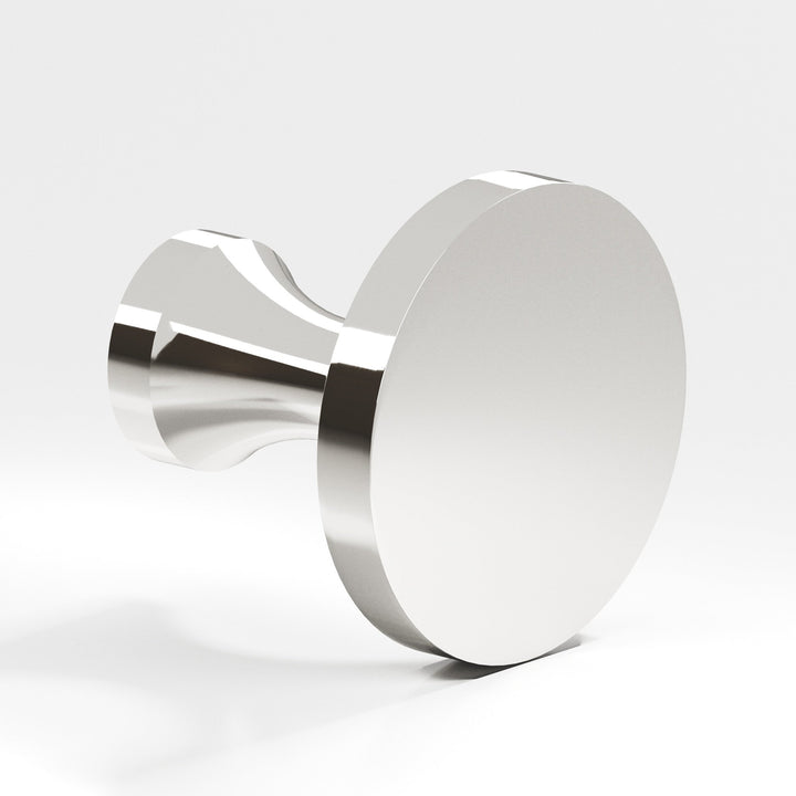 Colonial Bronze 171 Round Cabinet Knob in Polished Nickel
