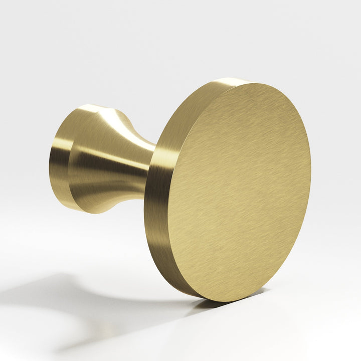 Colonial Bronze 171 Round Cabinet Knob in Antique Brass