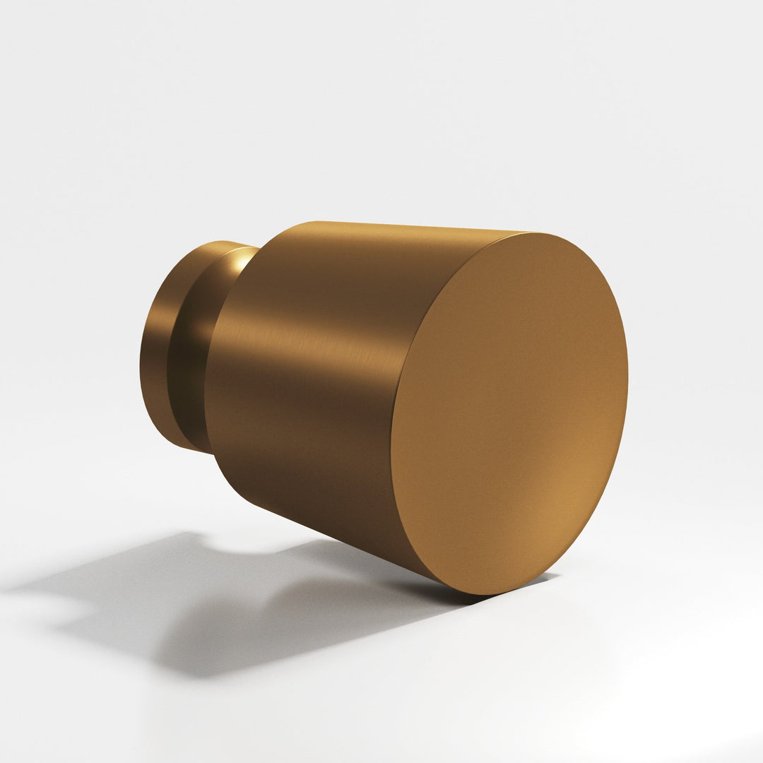 Colonial Bronze 180 Round tapered T Cabinet Knob in Matte Light Statuary Bronze