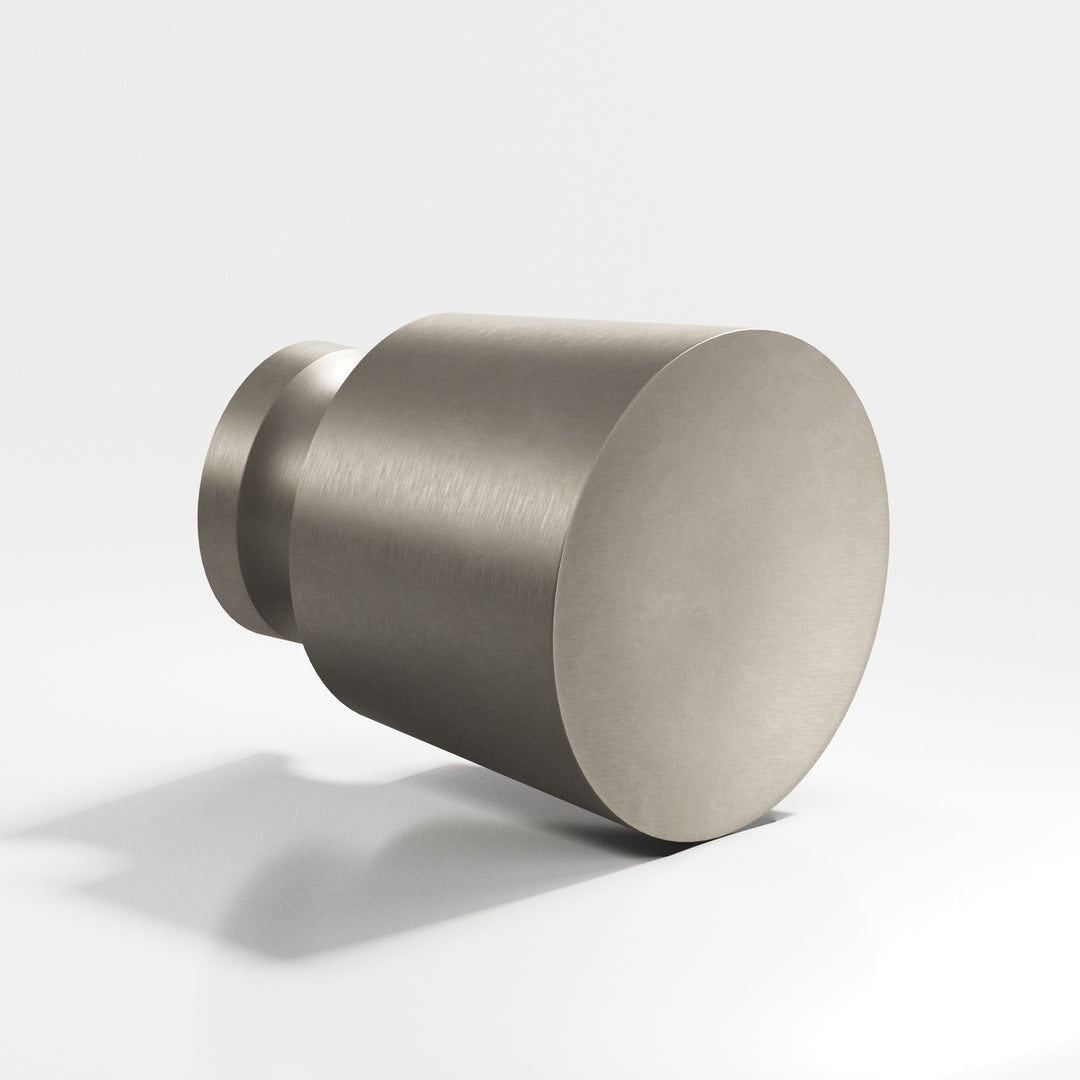 Colonial Bronze 180 Round tapered T Cabinet Knob in Matte Pewter