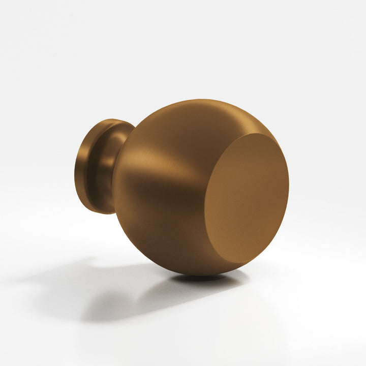 Colonial Bronze 182 Round Cabinet Knob in Matte Light Statuary Bronze