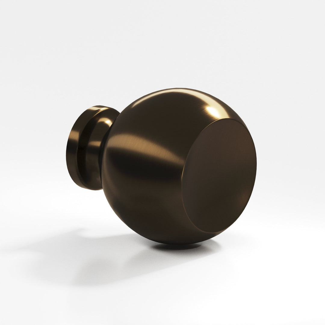 Colonial Bronze 183BB Round Back-to-Back Shower Door Knob Kit in Oil Rubbed Bronze
