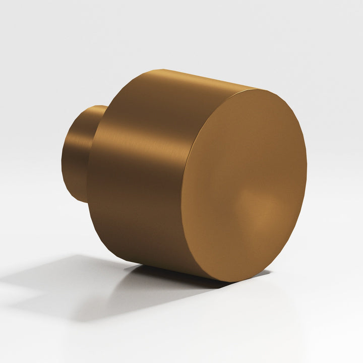 Colonial Bronze 184 Round Cabinet Knob in Matte Light Statuary Bronze