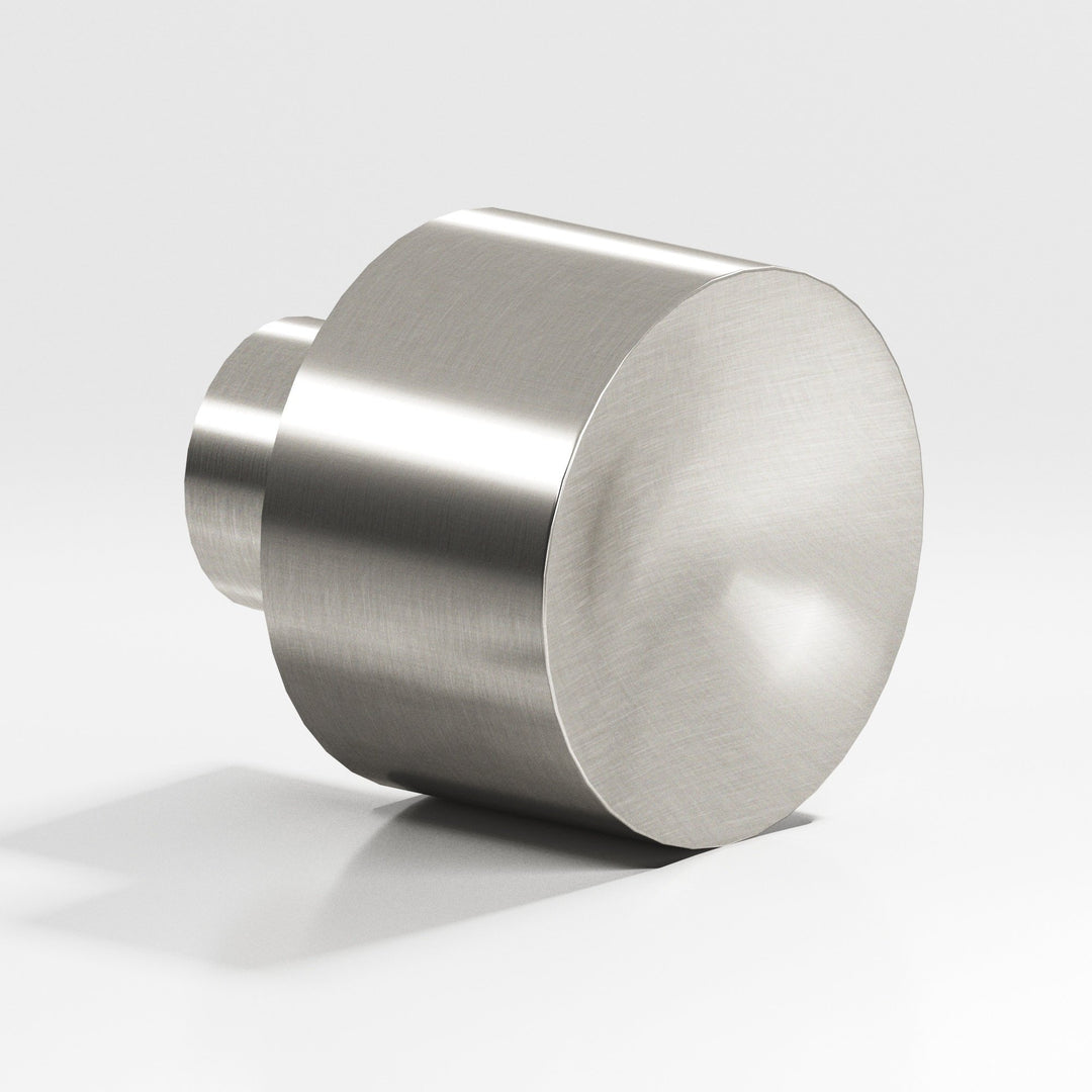 Colonial Bronze 184 Round Cabinet Knob in Satin Nickel