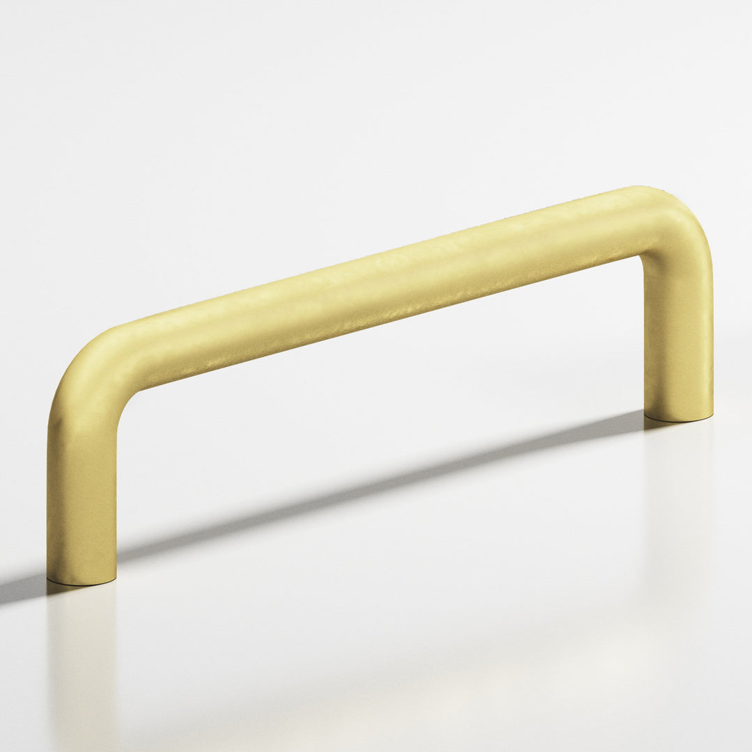 Colonial Bronze 206BB Wire Back-to-Back Shower Door Pull Kit in Matte Satin Brass