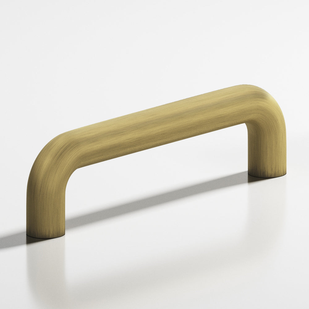 Colonial Bronze 822BB Wire Back-to-Back Shower Door Pull Kit in Matte Antique Satin Brass