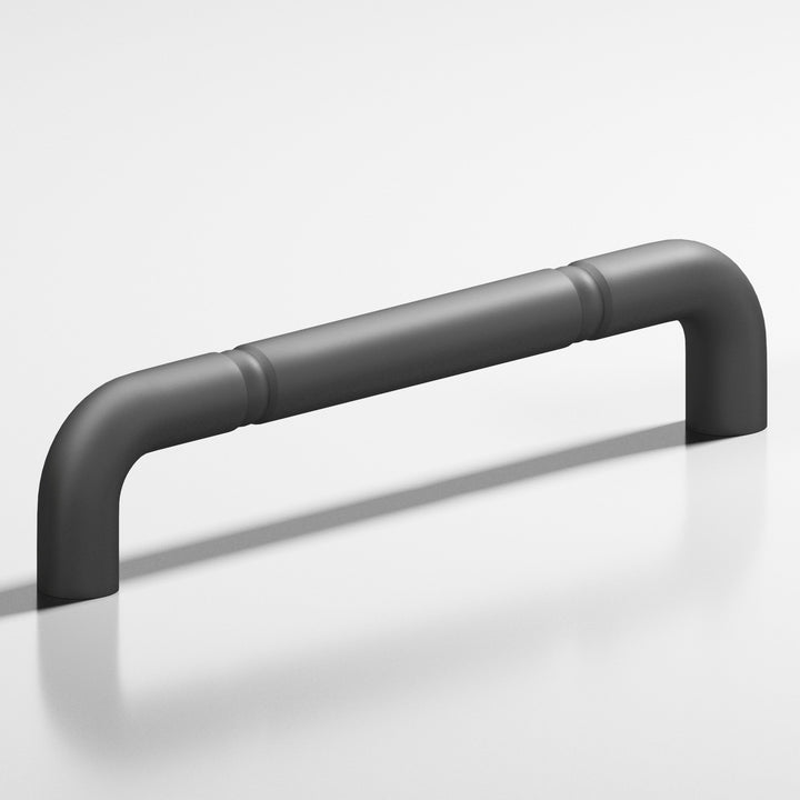Colonial Bronze 232 Wire Cabinet Pull with beads in Matte Graphite