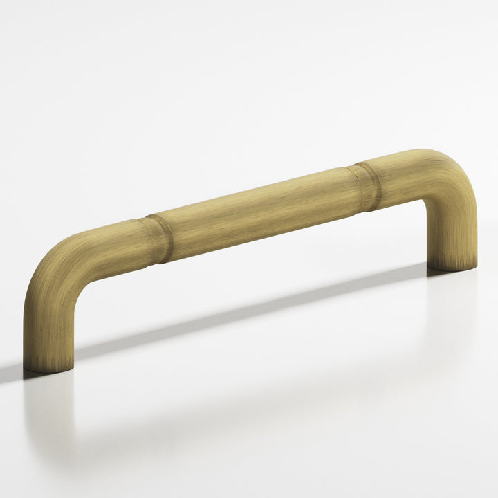 Colonial Bronze 832BB Wire Back-to-Back Shower Door Pull Kit with beads in Matte Antique Satin Brass