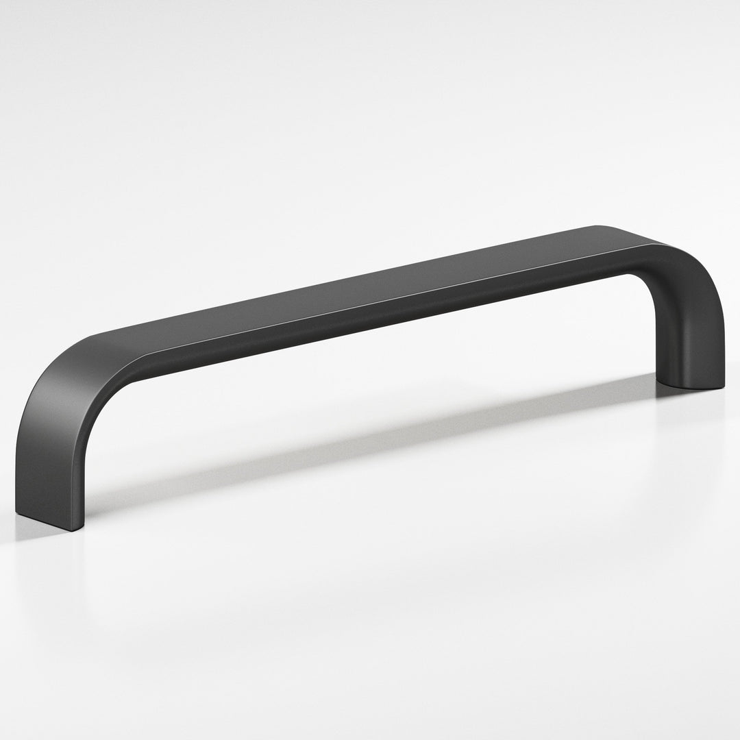 Colonial Bronze 836BB Half-round wire Back-to-Back Shower Door Pull Kit in Matte Graphite
