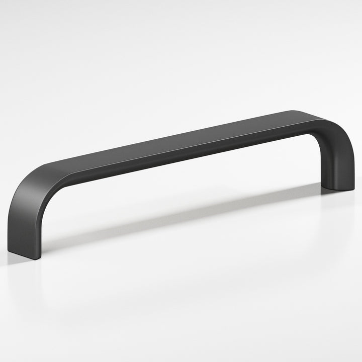Colonial Bronze 836BB Half-round wire Back-to-Back Shower Door Pull Kit in Matte Graphite