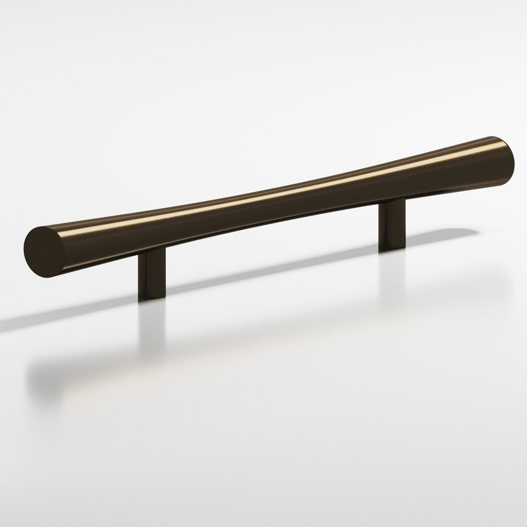 Colonial Bronze 238 Hourglass Cabinet Pull with straight posts in Oil Rubbed Bronze