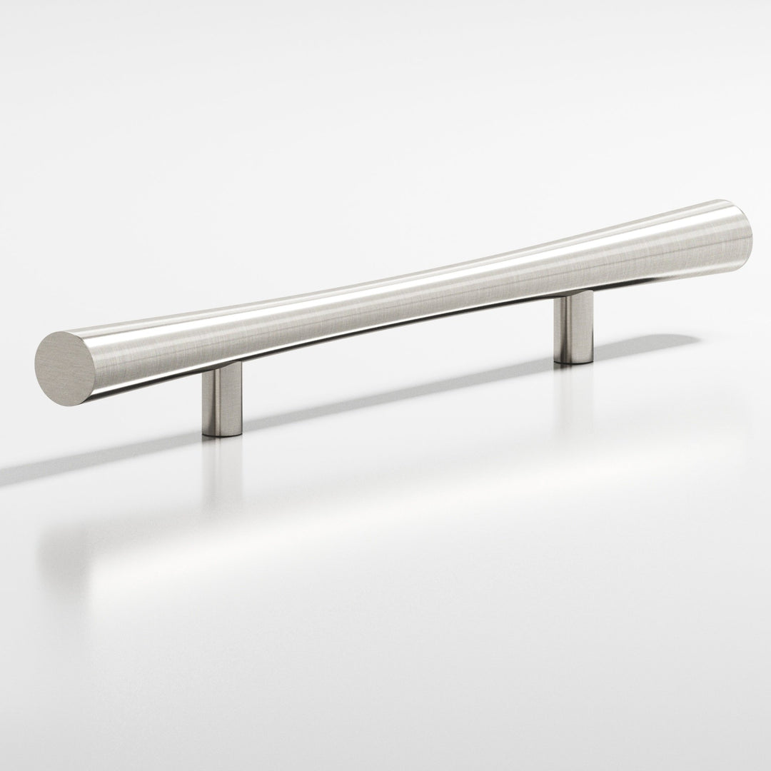 Colonial Bronze 240 Hourglass Cabinet Pull with straight posts in Satin Nickel